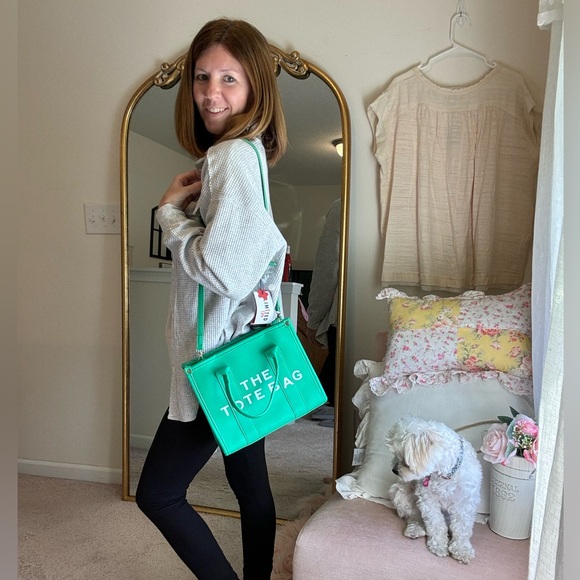 The tote green inspired fashion bag - Picture 7 of 12